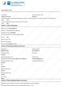 U.S. Food and Drug Administration